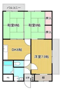 ベルジュ【1階】の間取り