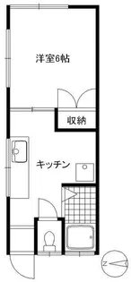 メグ生田目【1階】の間取り