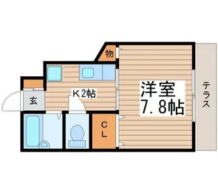 Avenir【1階】の間取り