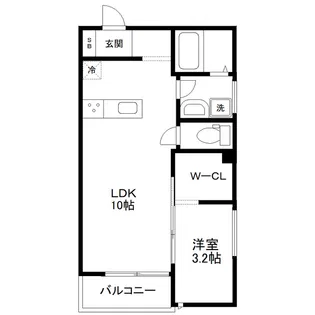 ribiera hirose【1階】の間取り