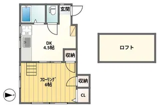 リバティハイツ【2階】の間取り