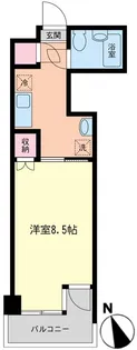 第3根岸ハイツ【4階】の間取り