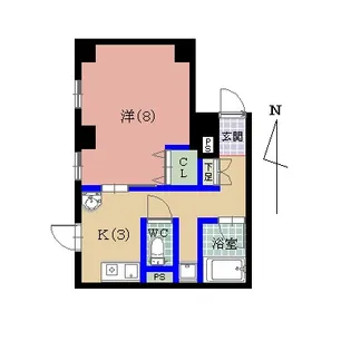 浅井ビル【3階】の間取り