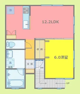 メゾン・ド・アーク【2階】の間取り