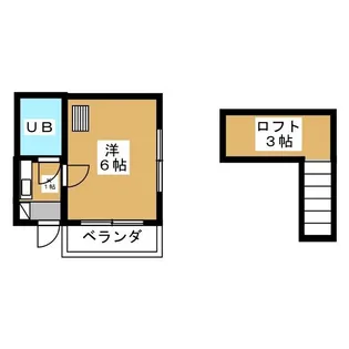 ピュアハウス南本町【2階】の間取り