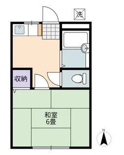 ハビテーション野口【2階】の間取り