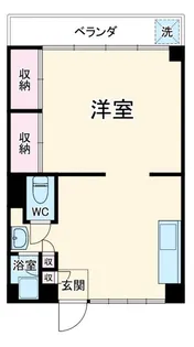 大成マンション【1階】の間取り