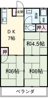 レジデンス喜多山【3階】の間取り