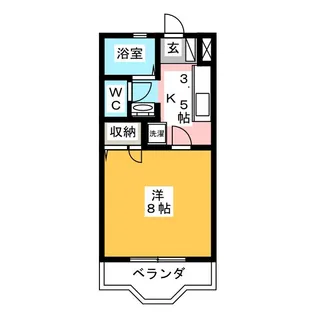 エリュシオンC【2階】の間取り