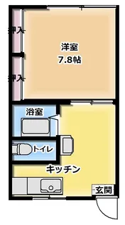 ワカタケ荘【2階】の間取り