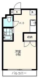 コーポMR【3階】の間取り