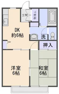 中村屋3号館【1階】の間取り