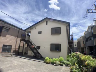 コーポ三角【2階】の外観