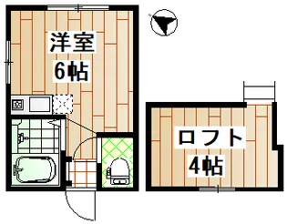 神奈川県横浜市南区井土ケ谷中町【アパート】の間取り