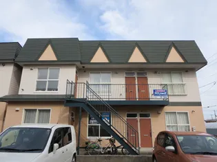 コーポかまだ【2階】の外観