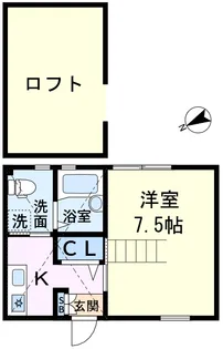 グレイスコート【1階】の間取り