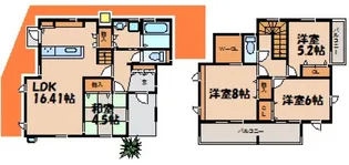 広島県呉市吉浦本町2【一戸建】の間取り
