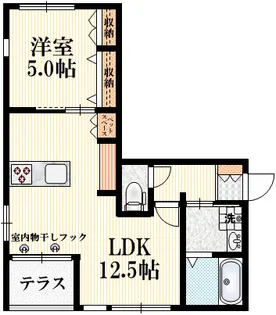 東京都杉並区阿佐谷南3【マンション】の間取り