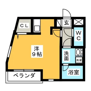 フェリシア桜本町【1階】の間取り