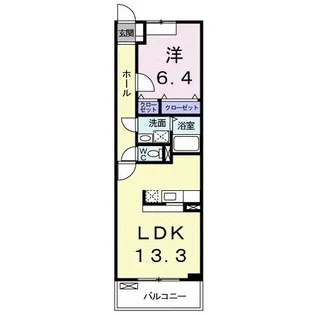 メゾン・エスポワール【2階】の間取り