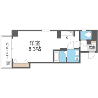 SunSunなんば壱番館【9階】の間取り