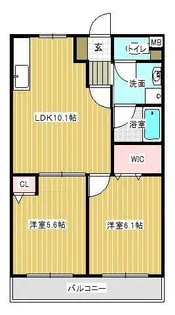Sグランデ大塚南【1階】の間取り