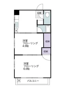 ライベストコート池袋II【3階】の間取り