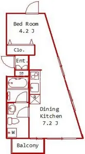 M/F【2階】の間取り