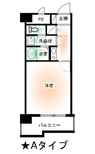 1Rの間取り画像