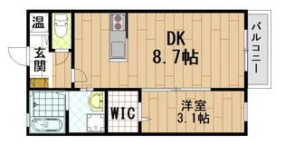ラヴィ・クレール【2階】の間取り