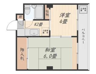 グランデBWM【4階】の間取り
