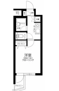 東京都文京区湯島4【マンション】の間取り