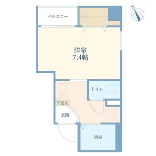 アスティオン上目黒【2階】の間取り