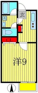 ヴィラ南柏II【1階】の間取り