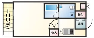 エスティメゾン登戸【3階】の間取り