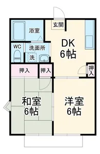 セントポーリア葵D【2階】の間取り