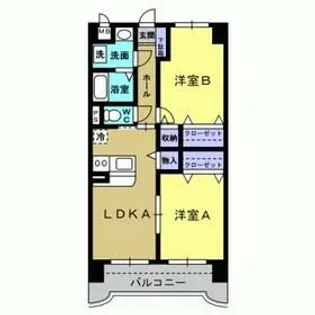 リリアコート【3階】の間取り