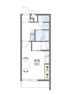 サンダンカ【3階】の間取り