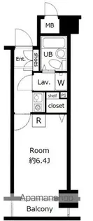 東京都中央区日本橋蛎殻町2【マンション】の間取り