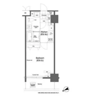 アーバネックス市谷柳町【10階】の間取り