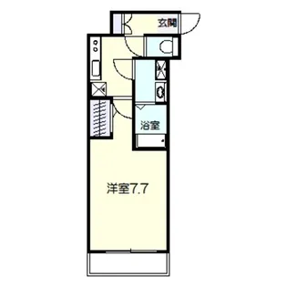 S-RESIDENCE堺市駅前【9階】の間取り