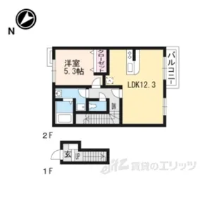 コンフォート・K【2階】の間取り