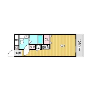 ソフィア武庫川【2階】の間取り
