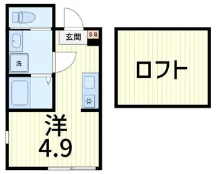 テラス金町【1階】の間取り