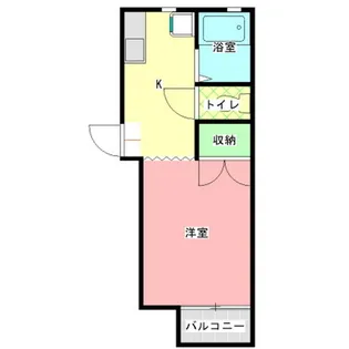 ピエスコシェット【2階】の間取り