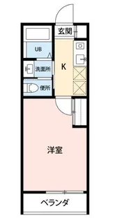 千葉県柏市北柏2【アパート】の間取り