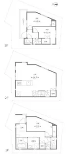 東京都北区中十条2【一戸建】の間取り