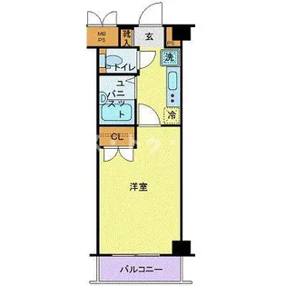 東京都豊島区南大塚1【マンション】の間取り