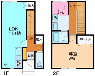 本郷町APARTMENT A棟【1階】の間取り
