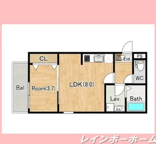 (仮称)ジーメゾン鎌ヶ谷くぬぎ山【3階】の間取り